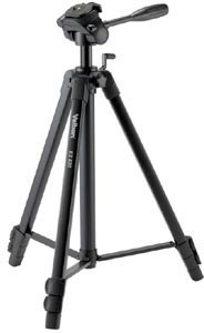 Velbon EX-630 Universal Negro tripode - Trípode (Universal, 5 kg, 3 Pata(s), 168 cm, Negro, 61,4 cm)