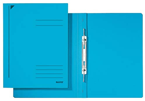 Leitz 3040-00-35 Spiralhefter, A4, kaufmännische Heftung, Colorspankarton, blau