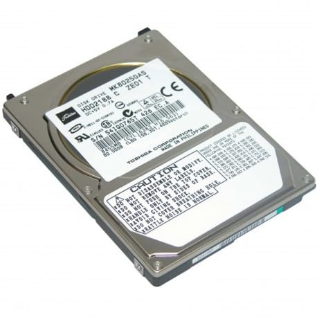 Toshiba Hard Drive 80GB IDE ATA 2.5 Inches MK8025GAS 4200RPM 8MB Laptop HDD2A02