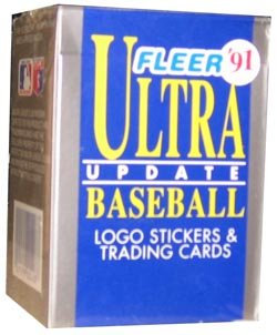 Fleer 1991 Ultra Update Baseball Factory Set