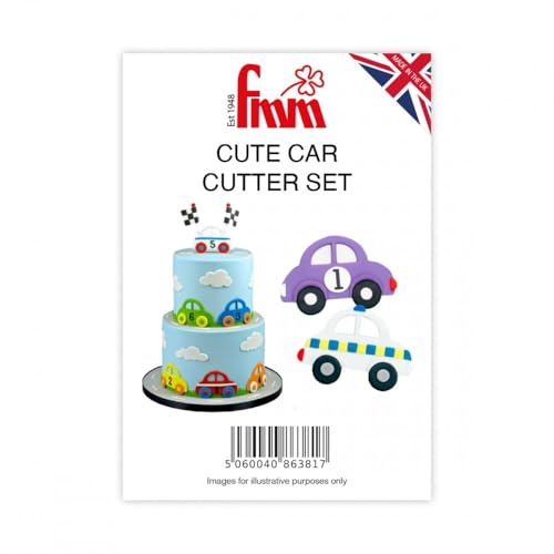 FMM Utstickare Bil Cute Car Cutter Set