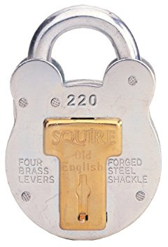 Henry Squire Old English 220 Cadenas Boîtier en acier 38 mm (Import Grande Bretagne)
