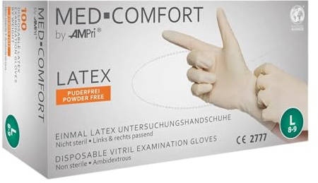 Med-Comfort Latex puderfrei M