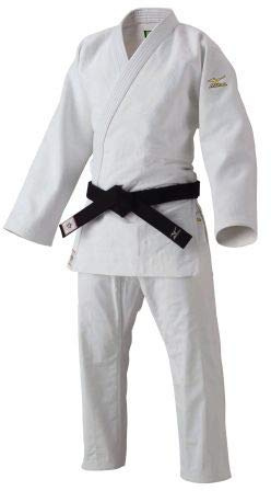 Mizuno – Kimono / Judogi Mod. 5A5101- Yusho - Approvato dalla Federazione Internazionale Judo - IJF 2015, bianco, 200