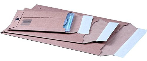 karton-billiger Versandtaschen aus Karton (Wellpappe) DVD - 100Stück