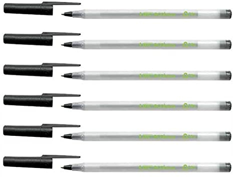 BIC 893239 - Bic Ecolutions Round Stic Medium 10mm Black 893239 - (PK60)