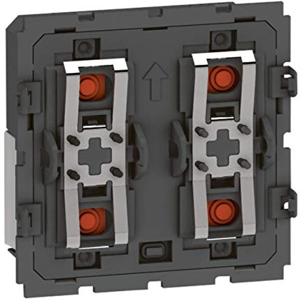 Legrand 067552 MyHome_Up Commande Céliane pour Lumière ou Volets, 1 ou 2 Fonctions