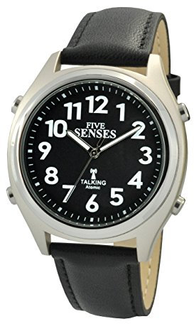 SENSES 5 English Atomic (Radio Controlled) Sets Itself Unisex Stylist Talking Watch -1097