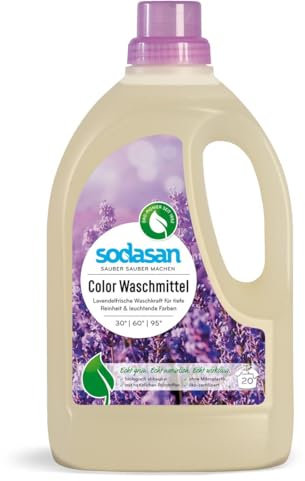 Sodasan Color-Flüssigwaschmittel Lavendel, 1.5 l