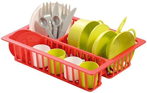 ToyCentre 7709 Ecoiffier 0606 litet porslinsset i droppgaller, flerfärgad