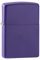 Accendino Zippo® Classic Purple Matte 237, Accendino Antivento Ricaricabile Zippo, Realizzato in Metallo con Caratteristico click Zippo, Color Viola, Made in USA, Ottima Idea Regalo