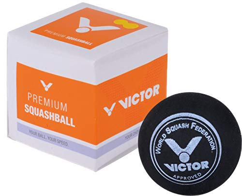 Victor Squashbälle 3er sehr langam , doppelgelb II