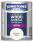 Johnstone's - Wood & Metal Paint - Satin Finish - Smooth Cream - 750ml - Water Based - Non Drip & Quick Drying - Radiator Paint - Low Odour - Dry in 1-2 Hours - 8m2 Coverage per Litre
