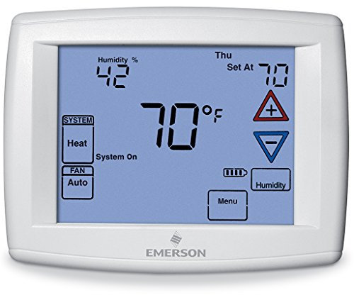White-Rodgers 1F95-1291 7-Day Touchscreen Thermostat with Humidity Control