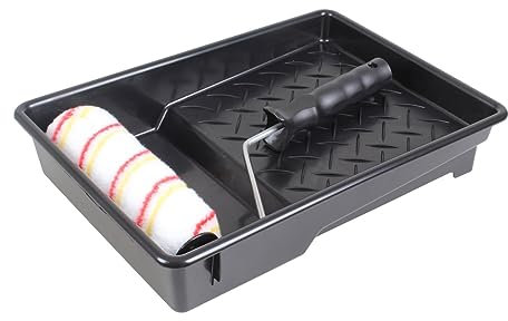 Fit For The Job Juego de rodillos de pintura de 3 piezas de 7 pulgadas para pintura de bricolaje con pinturas de emulsión en paredes y techos