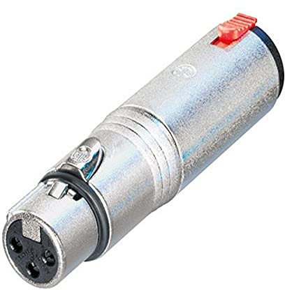Neutrik NA3FJ - Adattatore XLR femmina a Jack femmina da 6,3 mm