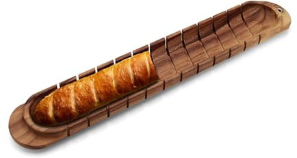 Ironwood Gourmet Avignon Baguette Miter, Acacia Wood 1.75 x 3.5 x 26.25 inches