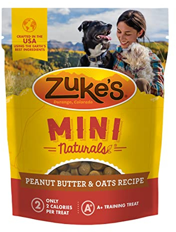 Zuke`s Mini Naturals Dog Treat Peanut Butter 1lb