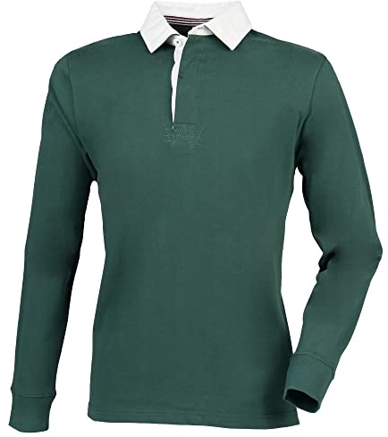 Front Row - Premium superfit rugby shirt - Bottle - 2XL