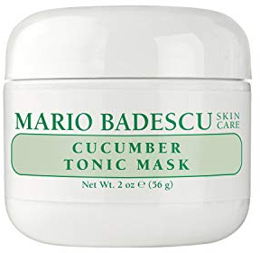 Mario Badescu Purifying Cucumber Tonic Facial Mask - Powerful Deep Cleansing Clay Mask for Congested Skin - Pore Minimizer for Face - Ideal for Combination, Oily, or Sensitive Skin