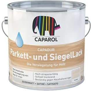 Capadur Parkett u. SiegelLack 2,5 Liter farblos