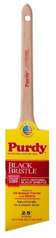 Purdy Adjutant 2 1/2 in. W Angle Black China Bristle Trim Paint Brush