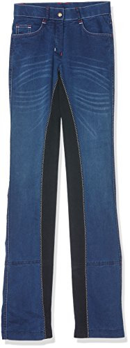 HKM Unisex Jodhpur -Summer Denim-6169 Jeansblau/Dunkelblau34 Reithose, Jeansblau/Dunkelblau, 40 EU