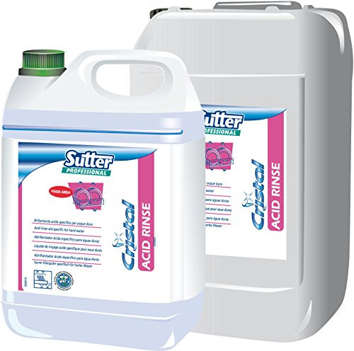 Sutter Professional Acid Rinse Brillantante Acido Specifico per Acque Dure, 5 kg