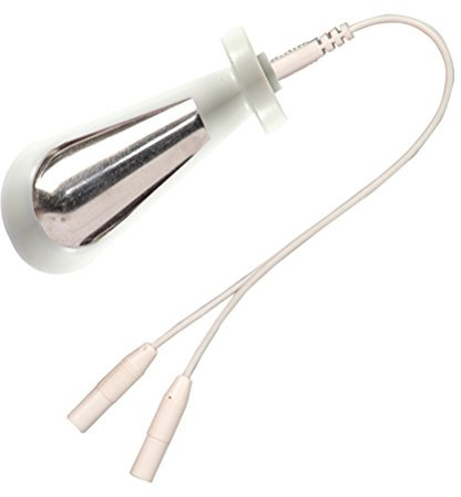 Promed Vaginalsonde für TENS EMS Reizstromgeräte, 2 mm Anschluss, Schmerzlinderung und Beckenbodenstimulation bei Inkontinenz