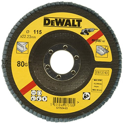 DEWALT DT3257-QZ disco lamellare angolare per superfici con un’angolazione da 15° a 25° - ø115 x 80