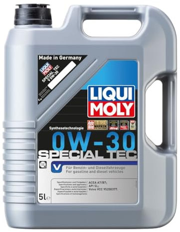 LIQUI MOLY Special Tec V 0W-30 | 5 L | Synthesis technology motor oil | SKU: 2853