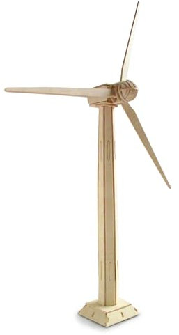 Quay Wind Turbine, Kit de Construction en Bois FSC