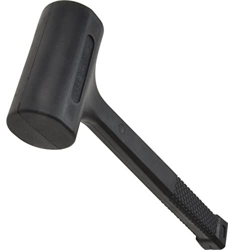 Faithfull DBLOW112 - Mazzuola antirimbalzo in PVC, 900 g, colore: Nero