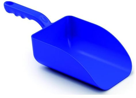 HANDSCHAUFEL GROß,PP BLAU,328X136X79MM | Packung (1 Stück)