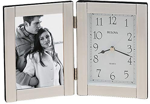 Bulova B1275 Forte II Cadre photo Aluminium brossé