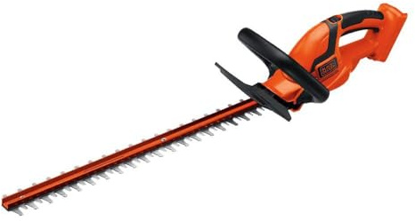 BLACK+DECKER 40V MAX* 24 in. cordless hedge trimmer with POWERDRIVE, Tool Only (LHT2436B)