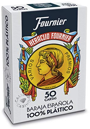 Fournier - Baraja española Nº 2100 (50 cartas), a partir de 14 años.
