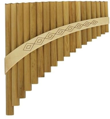 Gewa 700323 Panflöte Solist G-Dur 18 Rohre 18 Rohre D'-G'''
