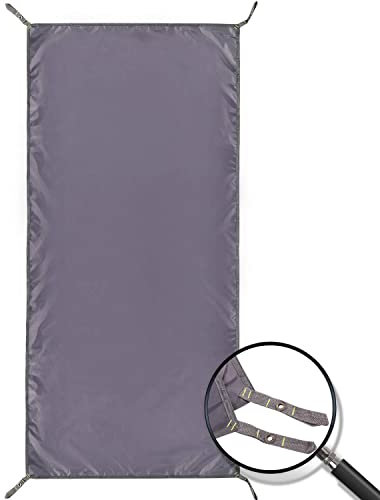 REDCAMP Waterproof Camping Tent Tarp - 36x83, 4 in 1 Multifunctional Tent Footprint for Camping, Hiking and Survival Gear, Lightweight and Compact