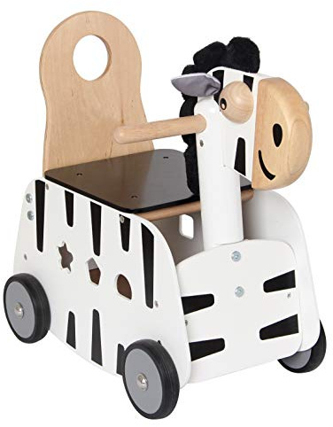 I'm Toy Schiebewagen Zebra