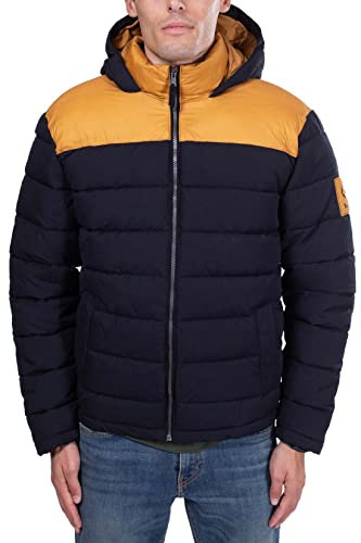 Timberland South Twin Lake TFO Heavy Puffer Jacket Wheat Boot/Black Veste, Noir, XXL Homme