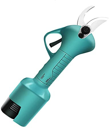 ATAAY Cesoie elettriche a Batteria per potatura, Secateur Potatore per Alberi Attrezzi elettrici Taglierina per Bonsai, Attrezzo da Giardino a Forbice per Rami con Due batterie agli ioni di Litio