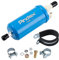 Pindex 7.21440.51.0 Ekectic Pompa Carburante 12V Pompa Benzina,Pompa in Linea 95L/H,2.27-0.38Bar,3.19-5.51Psi,Blu