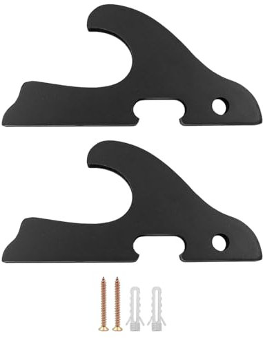 ANCLLO Schwert-Wandhalterung, Samurai, Verstellbarer Schwertaufhänger, Ausstellungshalter für Katana Wakizashi Tanto Genji Schwertwaffenständer