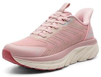 ALLSWIFIT Dam Slip On Löparskor och Promenadskor, Rosa, 38.5 EU