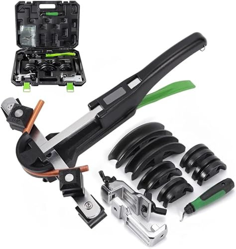 KJZHFOZ Hydraulic Tool Pipe Bending Device Manual Hydraulic Pipe Bender Bender Kit 90° Forward/Reverse Bending Tool For Refrigerators And Air Conditioners