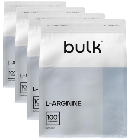 Bulk L-Arginine Powder, 100 g, Packaging May Vary (Pack of 4)