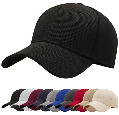 Cappello Snapback Classico Blank Tesa Regolabile High Top Baseball End Trendy Color Style Cappello da Baseball Estivo da Uomo Cappellino Donna con Visiera Rete Traspirante ad Csciugatura