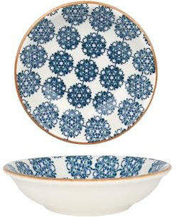 Bonna Placa de servicio - Lotus - Porcelana - 15 cm (330cc) - juego de 2