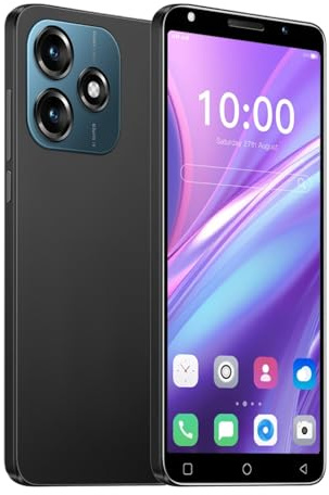 FirstPrz 5.0-inch HD Display Smartphone, 16GB ROM/Expandable up to 128GB,Dual SIM Dual Camera,Android 9.0,3500mAh Big Battery,Wifi,Bluetooth,FM,GPS Mobile Phone (F16Pro-Black)